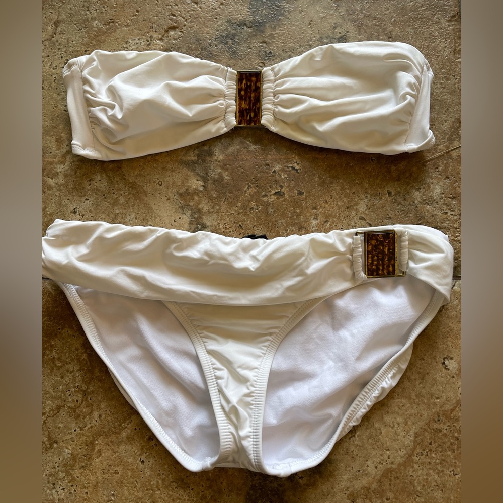 White Bathing Suit
